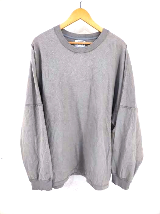 URBAN OUTFITTERS(アーバンアウトフィッターズ) インサイドアウトデザイン起毛スウェット メンズ トップス