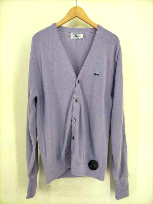 IZOD LACOSTE（アイゾッドラコステ） 70～80s 糸巻きタグ アクリルカーディガン メンズ トップス