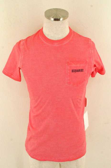 DSQUARED2 （ディースクエアード） 製品染ロゴT メンズ トップス