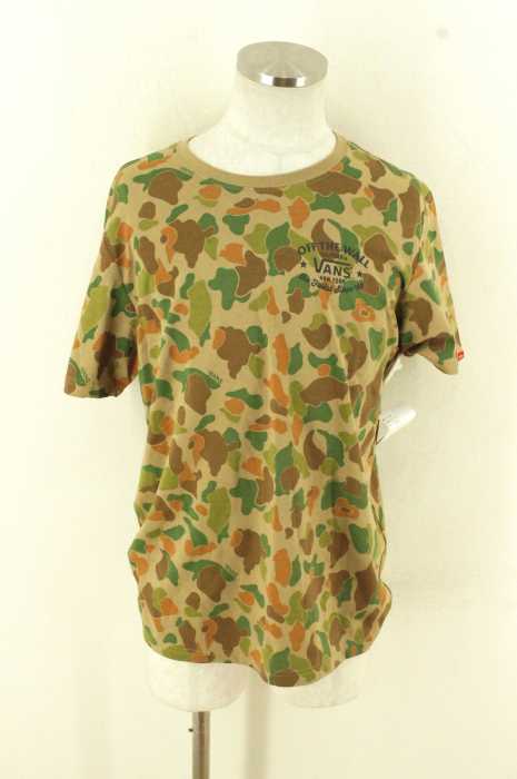 VANS （バンズ） カモ柄ブランドロゴTシャツ メンズ トップス