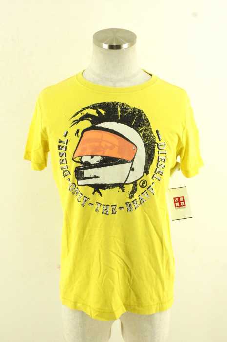DIESEL （ディーゼル） プリントクルーネックTシャツ メンズ トップス