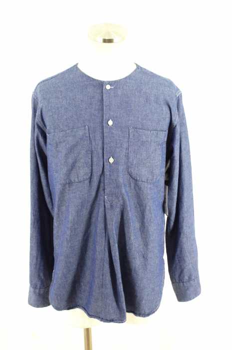 Engineered Garments (エンジニアードガーメンツ) ノーカラープルオーバーシャツ メンズ トップス