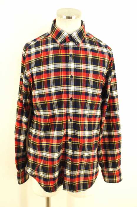 TOMMY HILFIGER （トミーヒルフィガー） チェック柄コットンネルシャツ メンズ トップス