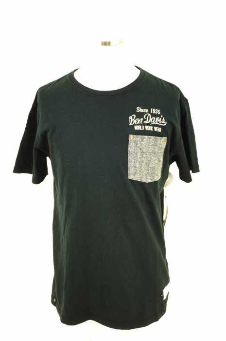 BEN DAVIS (ベンデイビス) ポケット切替バックプリントTシャツ メンズ トップス