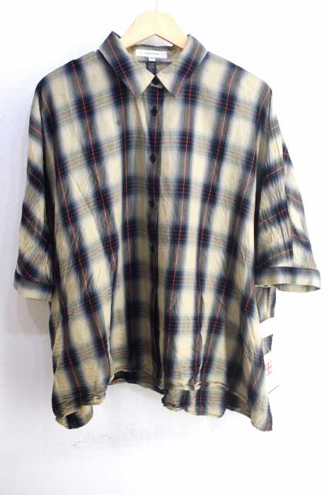 moussy （マウジー） SHADOW CHECK RELAX シャツ レディース トップス