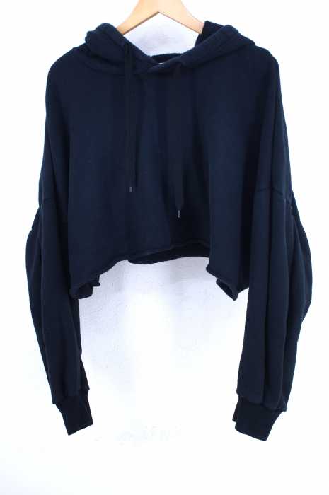 CLANE （クラネ） バックギャザーショートパーカー レディース トップス