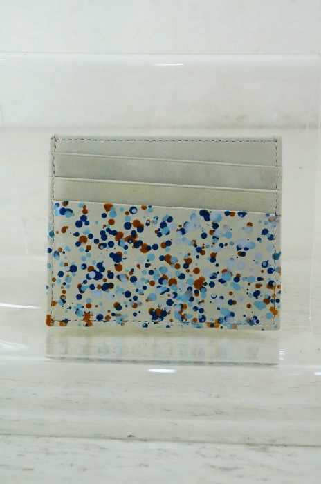 Maison Margiela （メゾンマルジェラ） 17SS 11 4つタグ ペンキ加工カードケース メンズ 財布・ケース