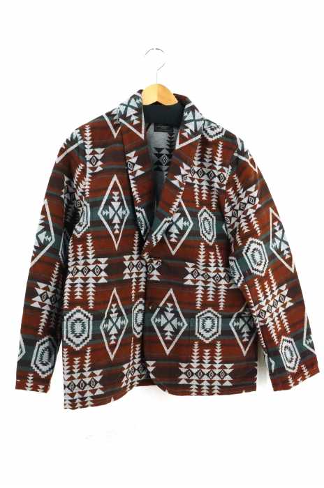 GLAD HAND（グラッドハンド） FRONTIER JACKET ネイティブ柄ジャケット メンズ アウター