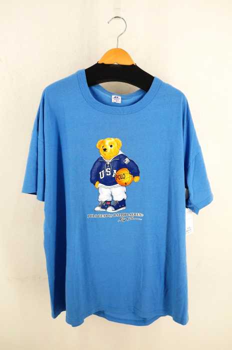 RUSSELL ATHLETIC(ラッセルアスレチック) ポロベアプリントTシャツ メンズ トップス