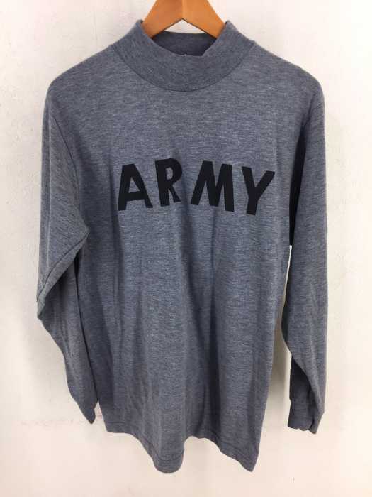 U.S.ARMY（ユーエスアーミー） ARMY プリント ボトルネックカットソー メンズ トップス