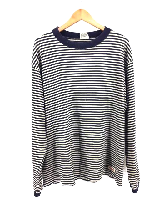 Goodwear（グッドウェア） ボーダー柄クルーネックTシャツ レディース トップス