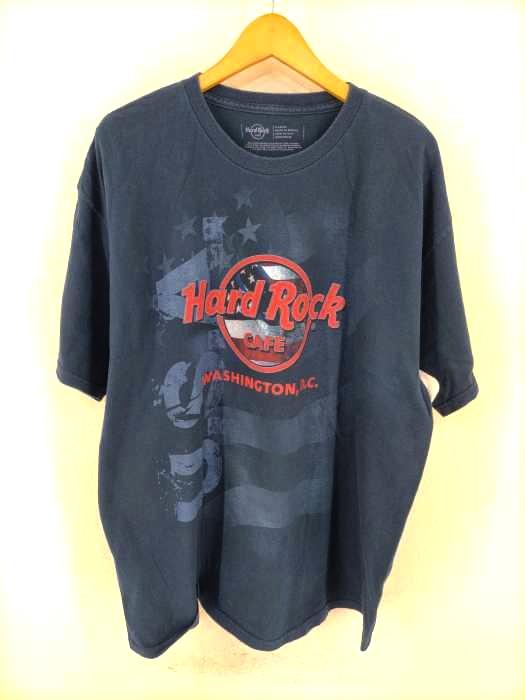 Hard Rock Cafe（ハードロックカフェ） WASHINGTON D.C. クルーネックプリントTシャツ メンズ トップス