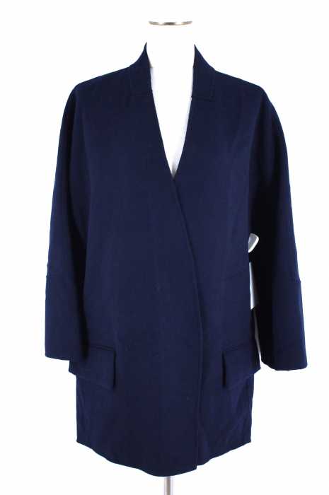 ZARA BASIC （ザラベーシック） ウール混ワイドシルエットジャケット レディース アウター