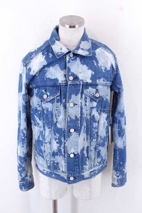 PHENOMENON （フェノメノン） 14AW ケミカルブリーチデニムジャケット メンズ アウター