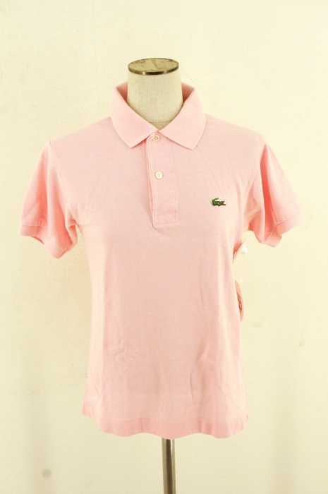 CHEMISE　LACOSTE （シュミーズ ラコステ） ワンポイント刺繡ポロシャツ レディース トップス