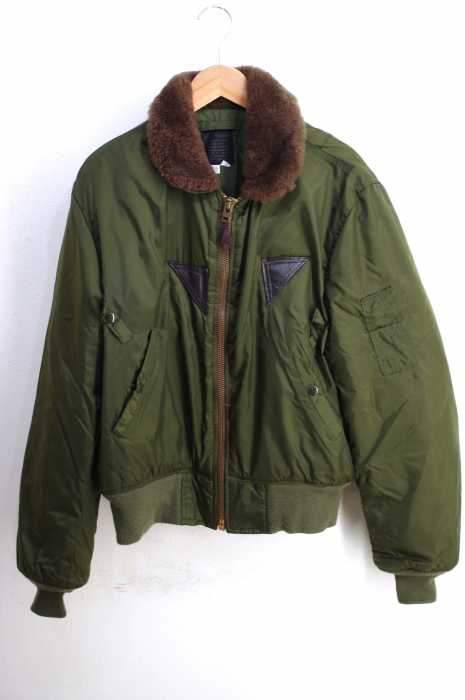 I SPIEWAK&SONS（スピワックサンズ） USA製 B-15F  襟ボアフライトジャケット メンズ アウター
