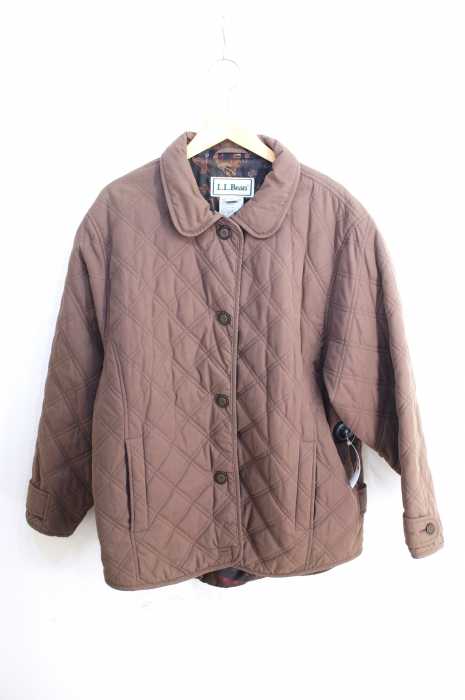 L.L.Bean (エルエルビーン) 裏地ペイズリー Thermore キルティングジャケット レディース アウター