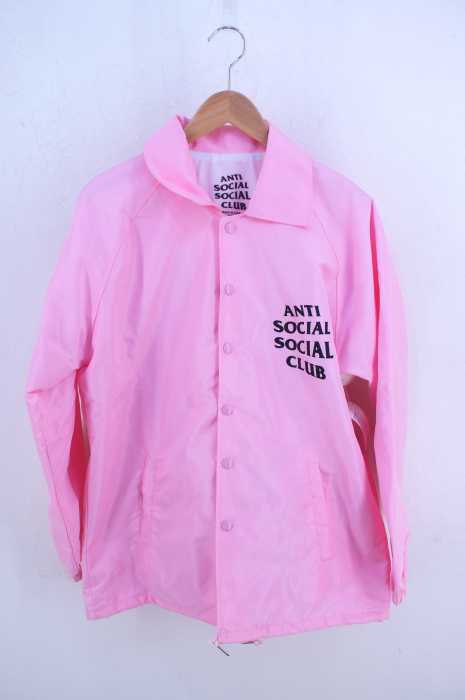 ANTI SOCIAL SOCIAL CLUB （アンチソーシャルソーシャルクラブ） バックロゴコーチジャケット メンズ アウター