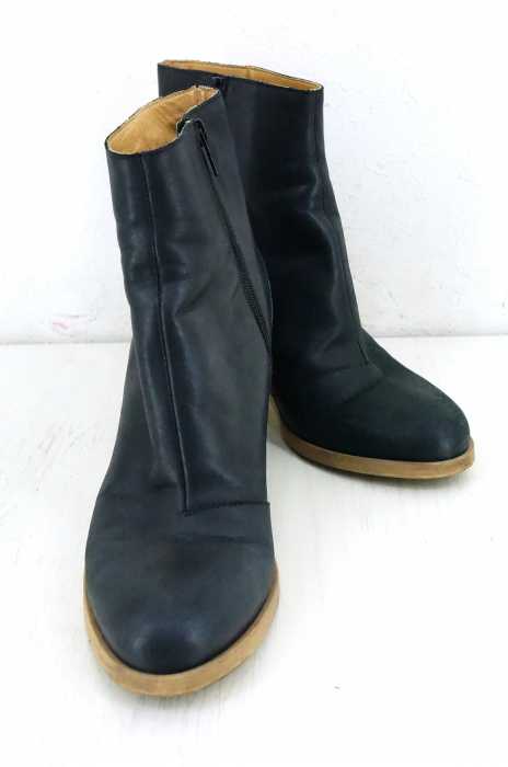 MM6 Maison Margiela （エムエムシックス メゾンマルジェラ） 切替レザーアンクルブーツ レディース シューズ