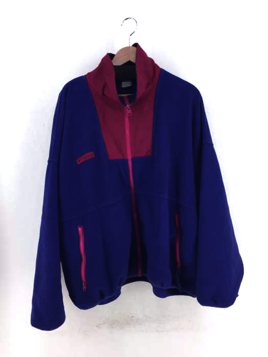 Columbia（コロンビア） 90s 切替ジップアップフリース メンズ アウター