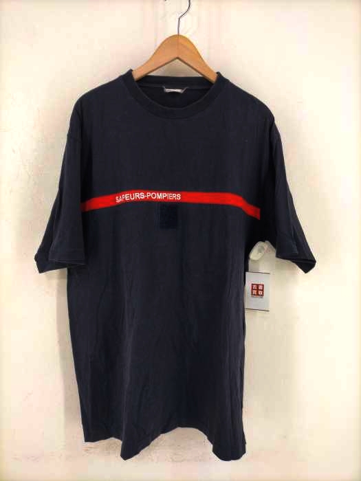 USED古着（ユーズドフルギ） フランス消防 SAPEURS-POMPIERS Tシャツ メンズ トップス