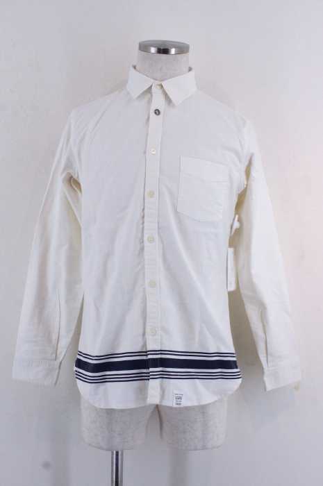 AZUL by moussy (アズールバイマウジー) 16AW コンチョ釦OXシャツ メンズ トップス