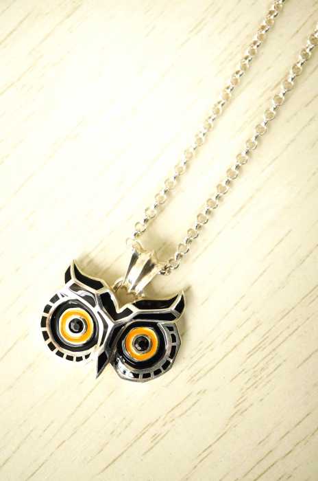 GARNI (ガルニ) Amon フクロウネックレス SV925 メンズ アクセサリー