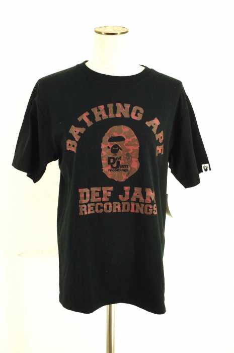 A BATHING APE × DEF JAM RECORDINGS (アベイシングエイプ × デフ ジャム レコーディングス) STORE NYC 10th TEE レディース トップス
