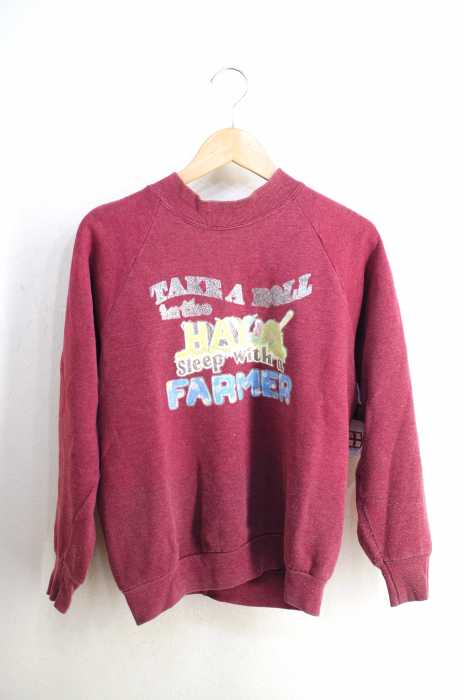 USED古着 （ユーズドフルギ） 80-90s オールドプリントスウェット レディース トップス