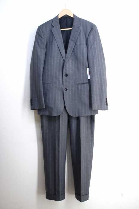 TETE HOMME(テットオム) ストライプ柄2Bジャケット セットアップ メンズ セットアップ