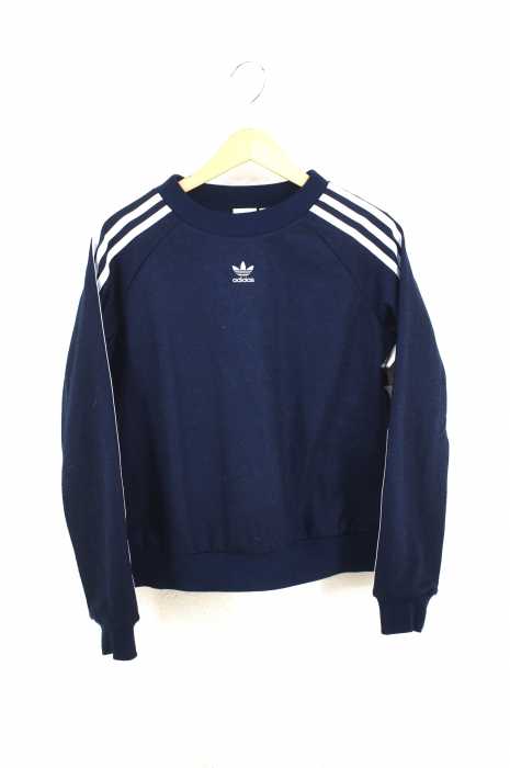 adidas （アディダス） TREFOIL CREW SWEATSHIRT レディース トップス