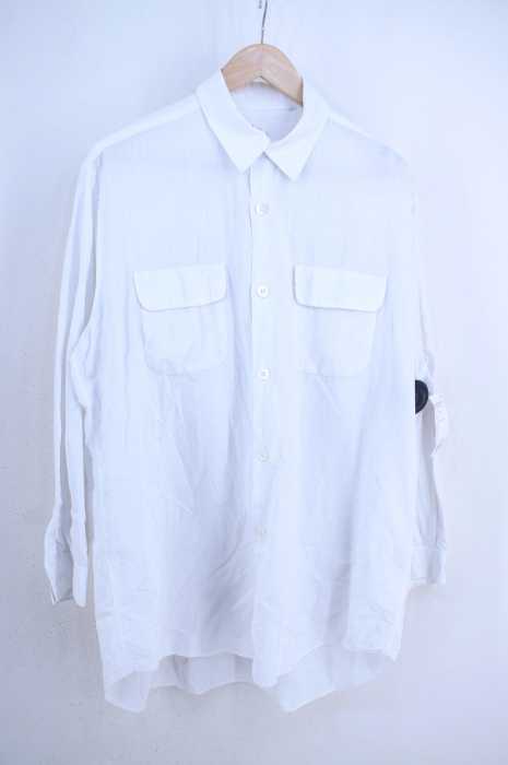 YOHJI YAMAMOTO COSTUME D HOMME（ヨージヤマモトコスチュームドオム） プレーンフラップポケットシャツ メンズ トップス