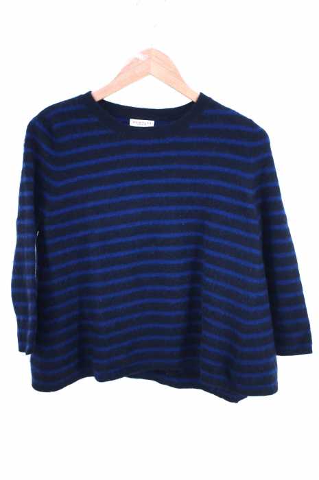 DEMYLEE　（デミリー） カシミヤボーダーワイドニット レディース トップス