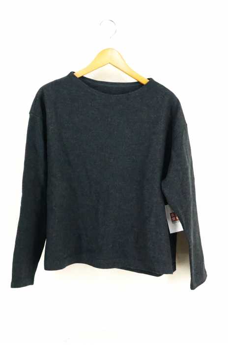 nest Robe (ネストローブ) ウールジャージープルオーバーロングスリーブカットソー レディース トップス