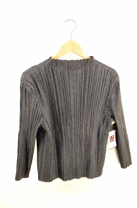 USED古着  （ユーズドフルギ） プリーツ加工L/Sカットソー レディース トップス