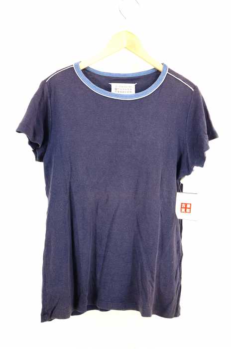 Maison Martin Margiela （メゾンマルタンマルジェラ） DEANNA期 10 切替コットンクルーネックTシャツ メンズ トップス