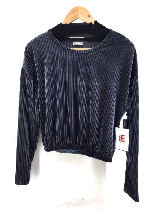ZARA COLLECTION（ザラコレクション） ストライプ ベロアカットソー レディース トップス