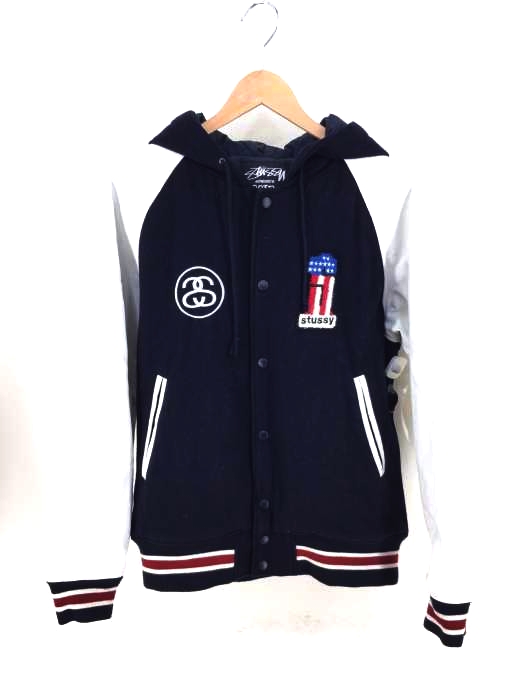 Stussy（ステューシー） ワッペン フードスタジャン メンズ アウター