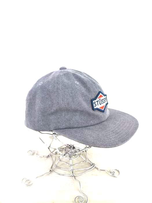 Stussy（ステューシー） ロゴワッペン 6パネルキャップ メンズ 帽子