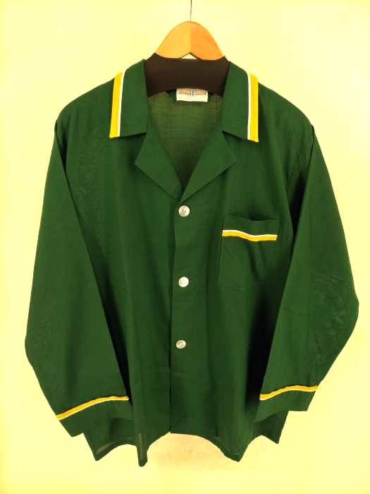 USED古着（ユーズドフルギ） JOHNNY CARSON パジャマシャツ メンズ トップス