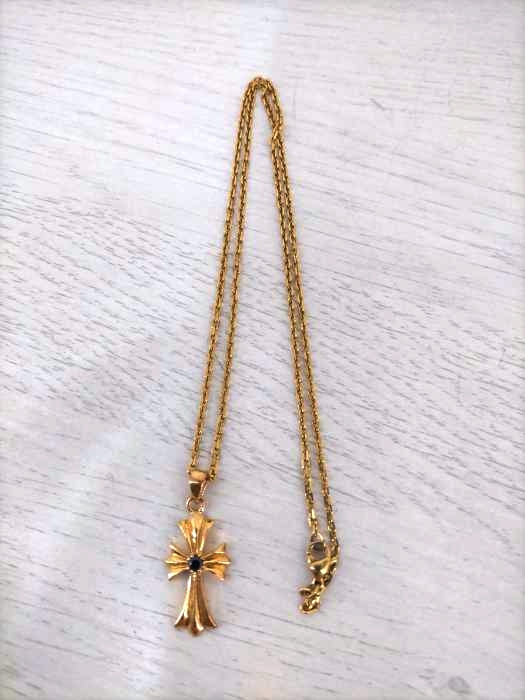 USED古着（ユーズドフルギ） クロスモチーフネックレス メンズ アクセサリー