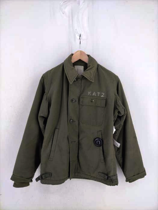 US NAVY（ユーエスネイビー） 74年 TALONジップ A-2 デッキジャケット メンズ アウター