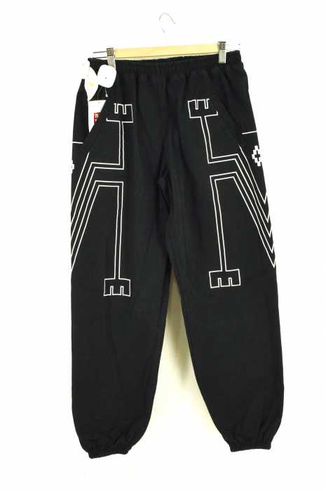 MARCELO BURLON （マルセロバーロン） 「TUPUNGATO」パンツ　ウエストゴム総柄パンツ メンズ パンツ