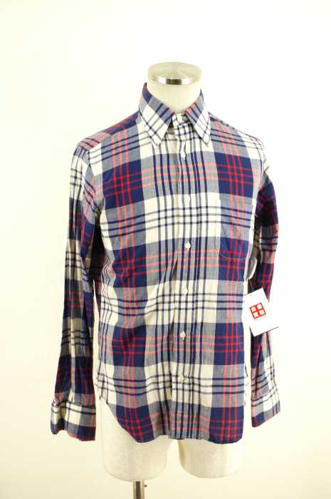 individualized shirts （インディヴィジュアライズドシャツ） タータンチェックボタンダウン メンズ トップス