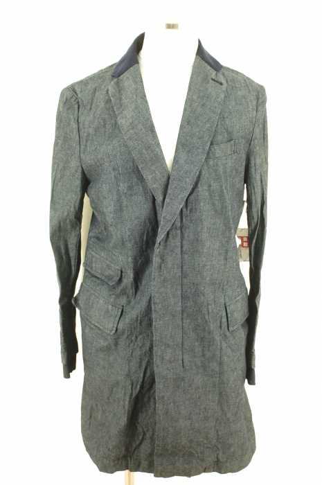 Sacai (サカイ) Denim Chesterfield coat メンズ アウター
