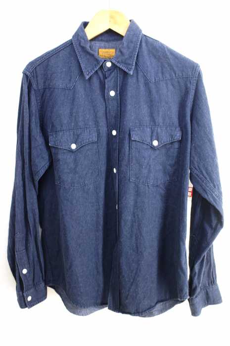 BROWN by 2-tacs(ブラウンバイツータックス) WESTERN SHIRTS デニムウエスタンシャツ メンズ トップス
