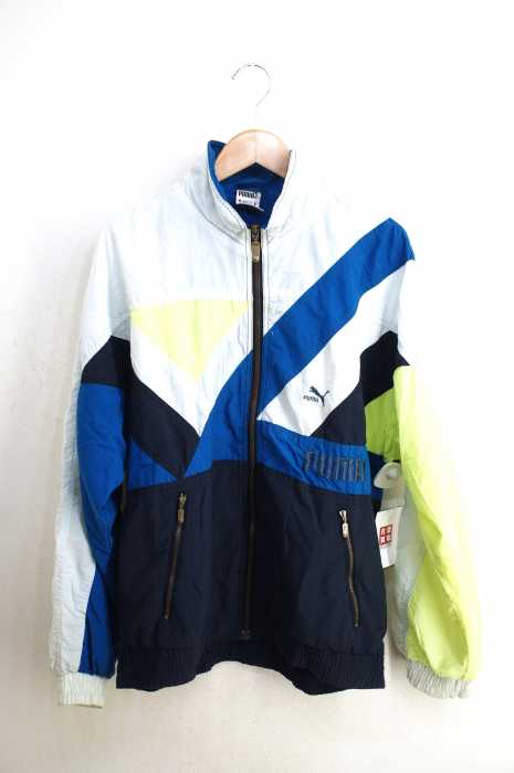 PUMA（プーマ） 80~90s ジップアップナイロンジャケット メンズ アウター