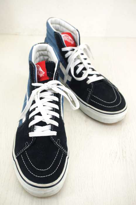 VANS (バンズ ) SK-HI バイカラーハイカットスニーカー メンズ シューズ