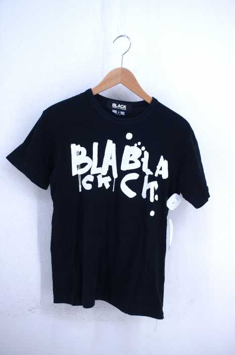 BLACK COMME des GARCONS (ブラックコムデギャルソン) AD2011 プリントTシャツ レディース トップス