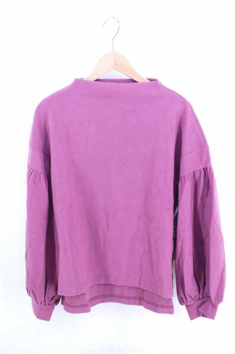 w closet （ダブルクローゼット） ネップ加工バルーンスリーブトップス レディース トップス